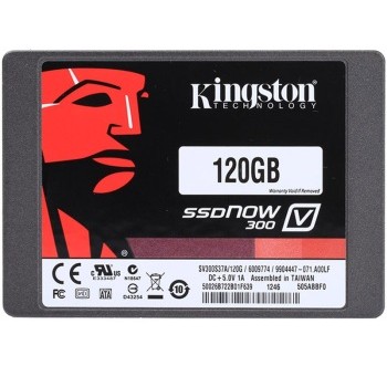 Kingston金士顿V300 120G SATA3 固态硬盘 京东价379元包邮