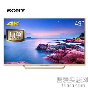 索尼（SONY）U9 49英寸4K超高清 智能液晶电视（金色）