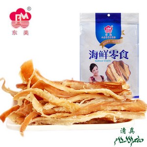 东美 炭烤手撕鱿鱼条500g 天猫15.9元包邮