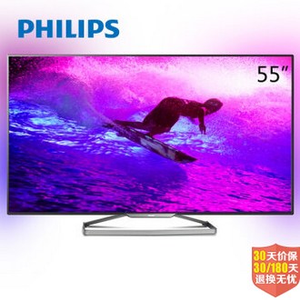 PHILIPS飞利浦 55PFL6840/T3 55英寸4K液晶电视