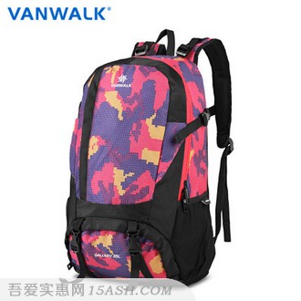 Vanwalk出走 迷彩户外旅行双肩包