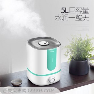 德尔玛 家用静音大容量加湿器