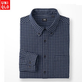 优衣库UNIQLO 法兰绒格子衬衫180813