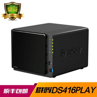 Synology 群晖 DS416play NAS网络存储