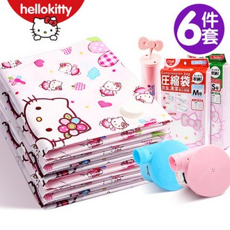 Hello Kitty 真空压缩袋 6件套